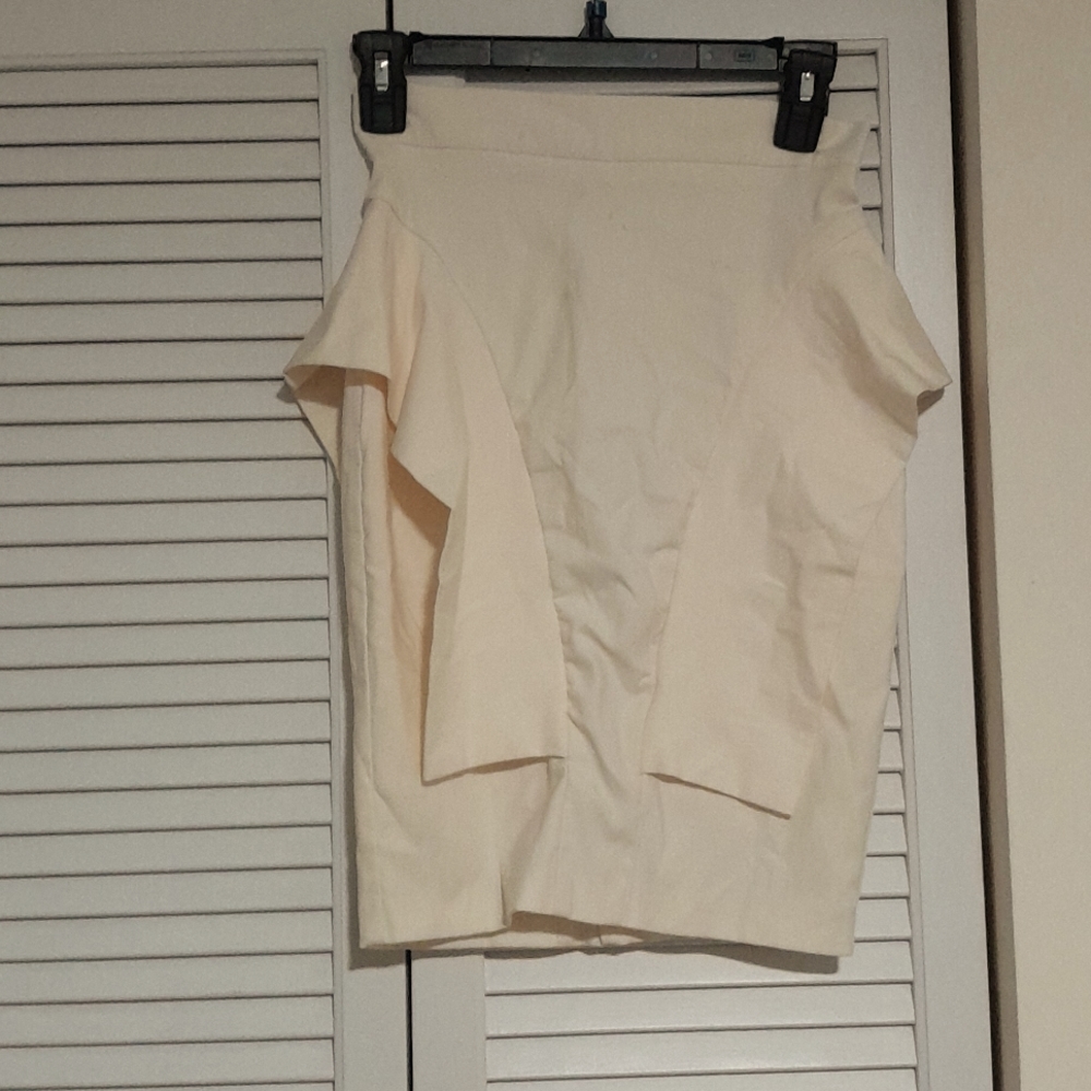 Cream Skirt